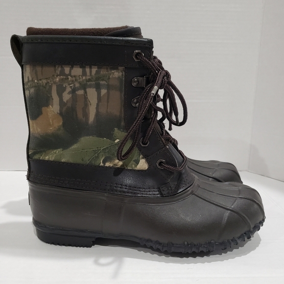 LaCrosse Men Thermolite Winter Camo Hunting Boots Size 6 - Picture 4 of 13